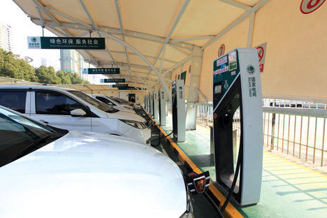 常熟充電站項(xiàng)目均由宏宇公司完成土建、安裝與運(yùn)維